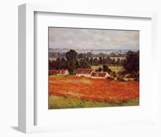 Field of Poppies-Claude Monet-Framed Art Print