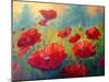 Field Of Poppies-Marion Rose-Mounted Giclee Print