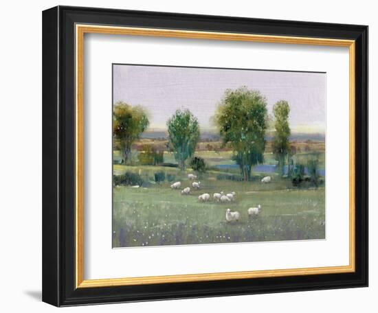 Field of Sheep I-Tim O'toole-Framed Art Print