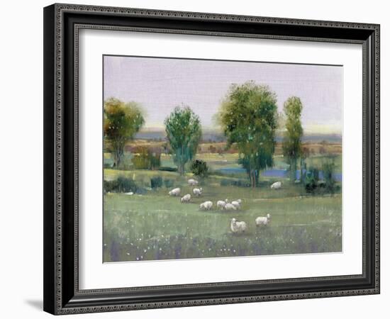 Field of Sheep I-Tim O'toole-Framed Art Print