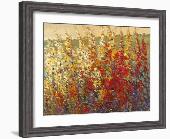 Field of Spring Flowers I-Tim O'toole-Framed Art Print