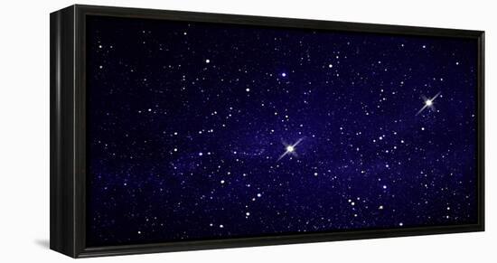 Field of Stars (Photo Illustration)-null-Framed Stretched Canvas