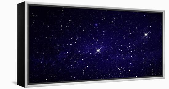 Field of Stars (Photo Illustration)-null-Framed Stretched Canvas