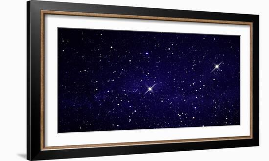 Field of Stars (Photo Illustration)-null-Framed Photographic Print