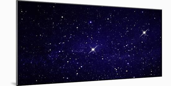 Field of Stars (Photo Illustration)-null-Mounted Photographic Print