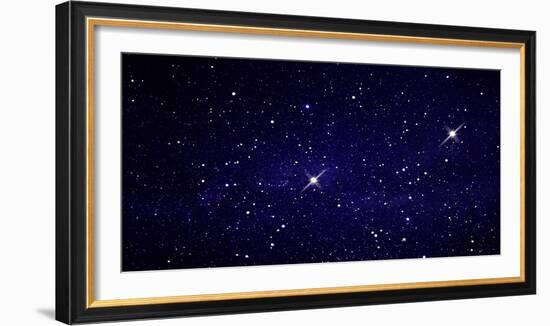 Field of Stars (Photo Illustration)-null-Framed Photographic Print