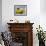 Field of Sunflowers with Holm Oaks-Felipe Rodriguez-Framed Photographic Print displayed on a wall