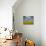 Field of Sunflowers with Water Tower in Distance, Charente, France, Europe-Groenendijk Peter-Photographic Print displayed on a wall