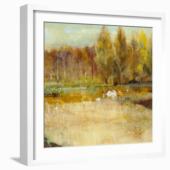 Field of Trees-Jill Martin-Framed Art Print