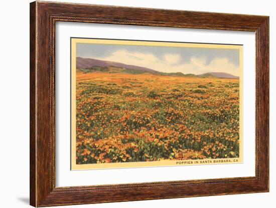 Field of Wildflowers-null-Framed Art Print