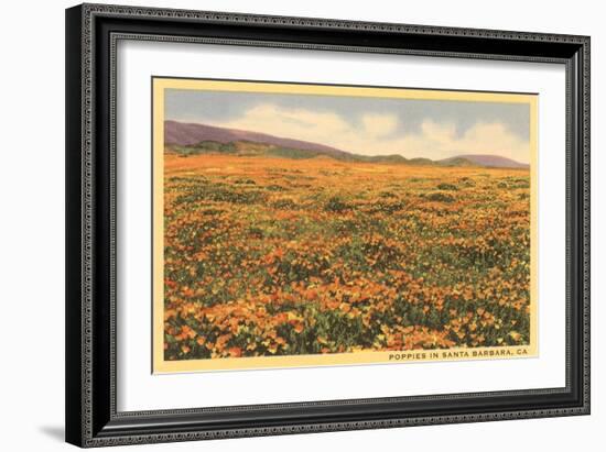 Field of Wildflowers-null-Framed Art Print