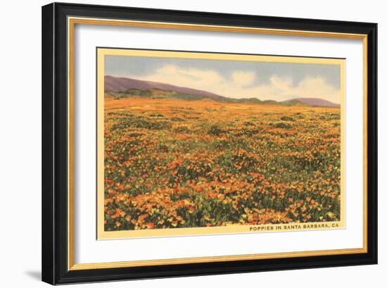 Field of Wildflowers-null-Framed Art Print