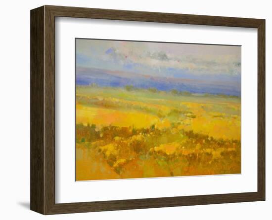 Field of Yellow Flowers-Vahe Yeremyan-Framed Art Print