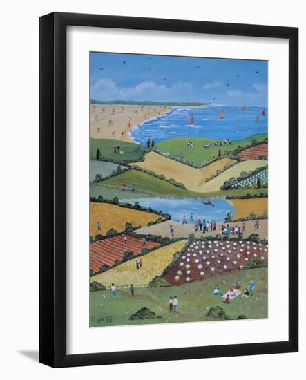 Field Trip, 2010 (Gouache on Paper)-Judy Joel-Framed Giclee Print