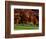 Field with Cows and Fall Color, Vermont, USA-Charles Sleicher-Framed Photographic Print