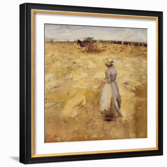 Field Workers in the Lothian, 1883-Sir James Guthrie-Framed Giclee Print