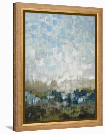 Fields Afar-Wendy Kroeker-Framed Stretched Canvas