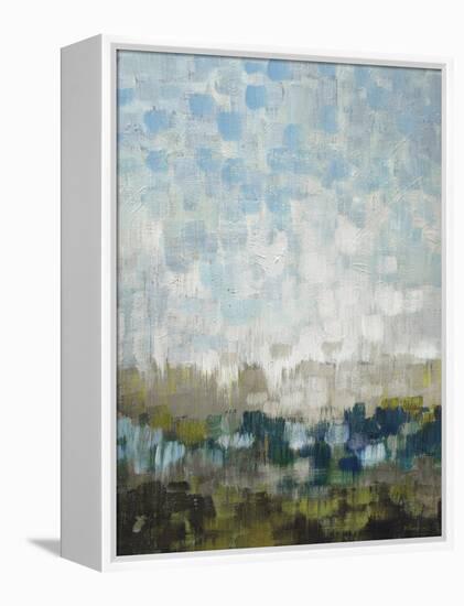 Fields Afar-Wendy Kroeker-Framed Stretched Canvas