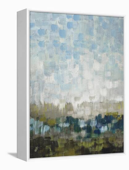 Fields Afar-Wendy Kroeker-Framed Stretched Canvas