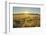 Fields at sunrise, Summer, Gerolzahn, Odenwald, Baden Wurttemberg, Germany-Raimund Linke-Framed Photographic Print