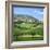 Fields Below the Town of Ortona Dei Marsi in Abruzzo, Italy, Europe-Tony Gervis-Framed Photographic Print