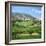 Fields Below the Town of Ortona Dei Marsi in Abruzzo, Italy, Europe-Tony Gervis-Framed Photographic Print