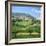 Fields Below the Town of Ortona Dei Marsi in Abruzzo, Italy, Europe-Tony Gervis-Framed Photographic Print