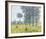 Fields in the Spring, 1887-Claude Monet-Framed Art Print