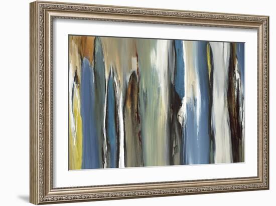 Fields of Blue-Lisa Ridgers-Framed Art Print