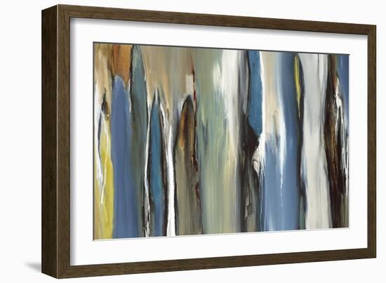 Fields of Blue-Lisa Ridgers-Framed Art Print