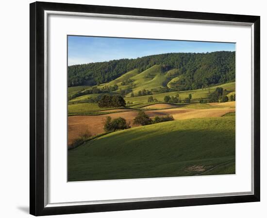 Fields of Burkes Garden, Virginia, USA-Charles Gurche-Framed Photographic Print