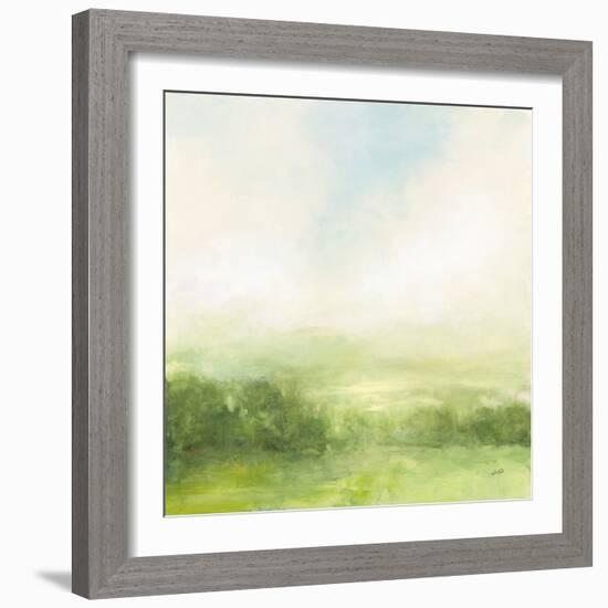 Fields of Green I-Julia Purinton-Framed Art Print