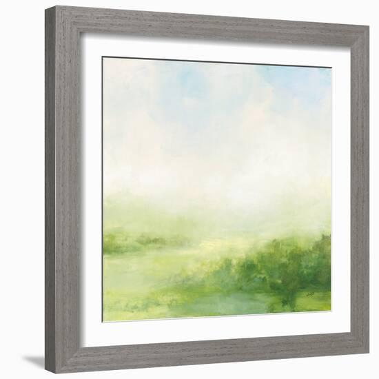 Fields of Green II-Julia Purinton-Framed Art Print