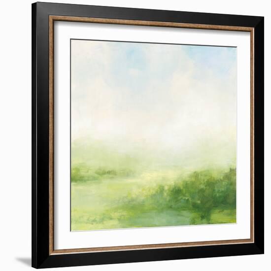 Fields of Green II-Julia Purinton-Framed Art Print