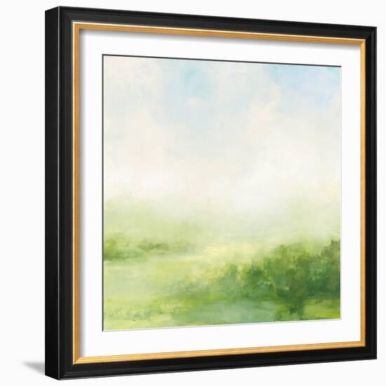 Fields of Green II-Julia Purinton-Framed Art Print