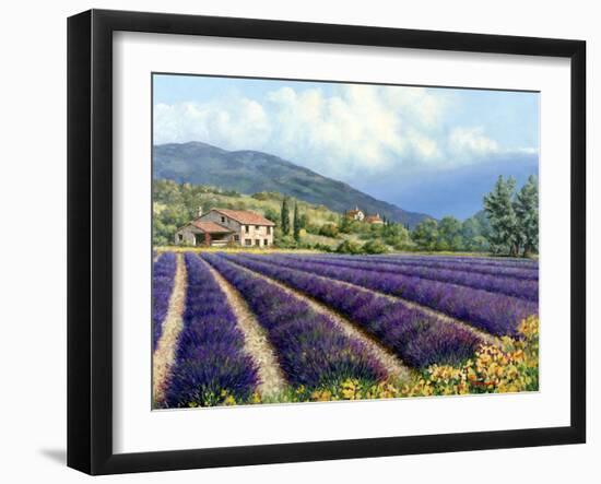 Fields of Lavender-Michael Swanson-Framed Art Print