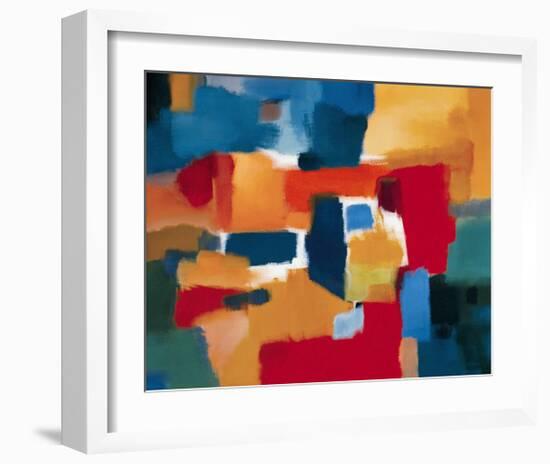 Fields of Music-Nancy Ortenstone-Framed Art Print