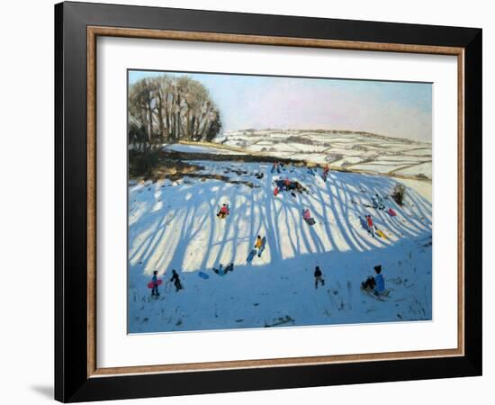 Fields of Shadows, Monyash, Derbyshire-Andrew Macara-Framed Giclee Print