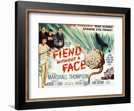 Fiend Without A Face, 1958-null-Framed Premium Giclee Print