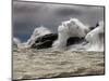 Fierce Lake Superior Waves Pound Minnesota's North Shore-Layne Kennedy-Mounted Photographic Print