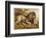 Fierce-Looking Lion from the Atlas Mountains of North Africa-null-Framed Photographic Print