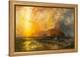 Fiercely the red sun descending/Burned his way along the heavens, 1875-1876-Thomas Moran-Framed Premier Image Canvas