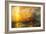 Fiercely the red sun descending/Burned his way along the heavens, 1875-1876-Thomas Moran-Framed Giclee Print