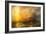 Fiercely the red sun descending/Burned his way along the heavens, 1875-1876-Thomas Moran-Framed Giclee Print