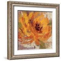 Fiery Dahlias I-Silvia Vassileva-Framed Art Print