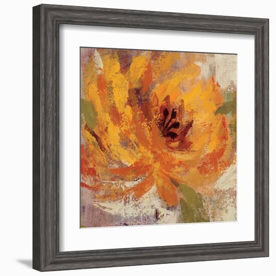 Fiery Dahlias I-Silvia Vassileva-Framed Art Print