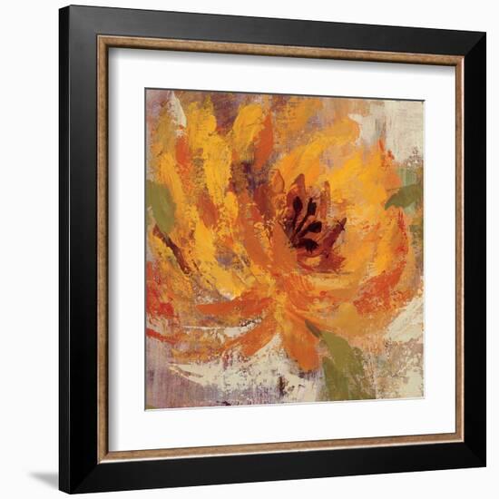 Fiery Dahlias I-Silvia Vassileva-Framed Art Print