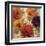 Fiery Dahlias II-null-Framed Art Print