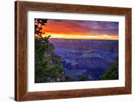 Fiery Sky I-Alan Hausenflock-Framed Art Print