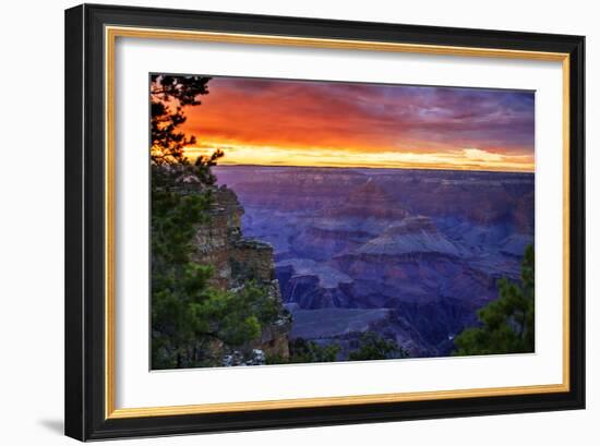 Fiery Sky I-Alan Hausenflock-Framed Art Print